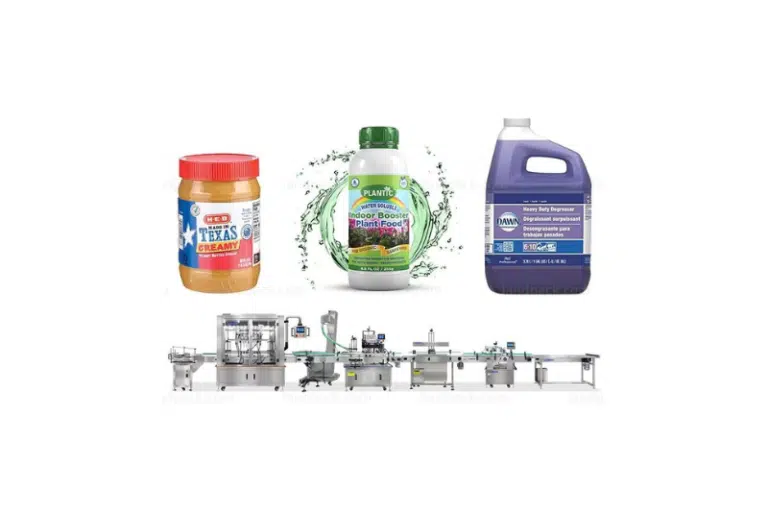 Dây chuyền chiết rót chất lỏng hoàn toàn tự động